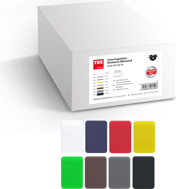 Productafbeelding Tox Vulplaten (80 Pcs.)