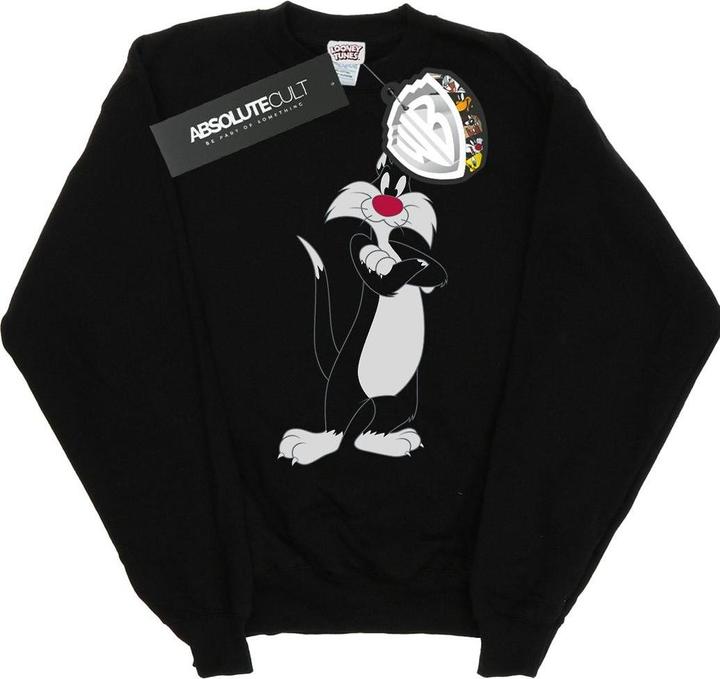 Produktbild Looney Tunes Sylvester Crossed Arms Sweatshirt Mädchen (140, 146)