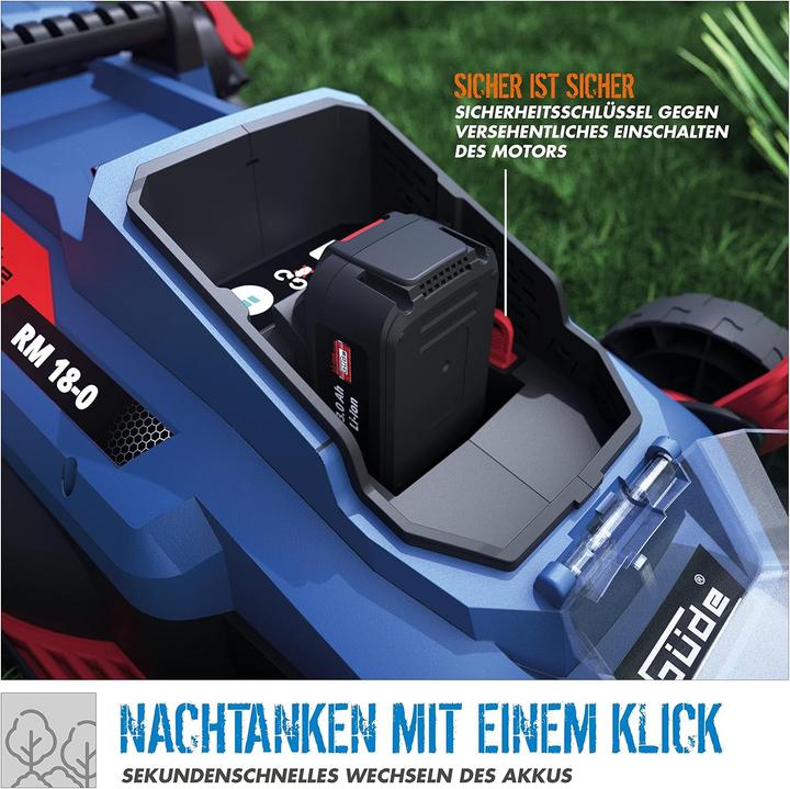 Produktbild Güde Akku Rasenmäher RM 18-401-23 58400 (Akkubetrieb)