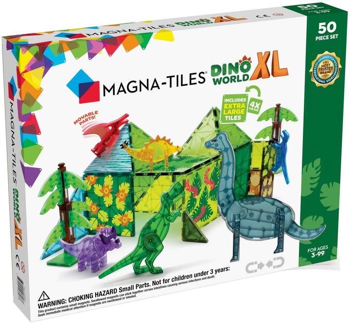 Actual product image Magna-Tiles Dino World XL Set