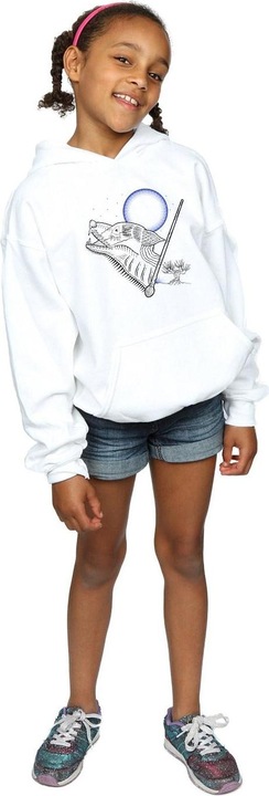 Image du produit - Sweat à capuche WEREWOLF LINE ART - Fille (128)
