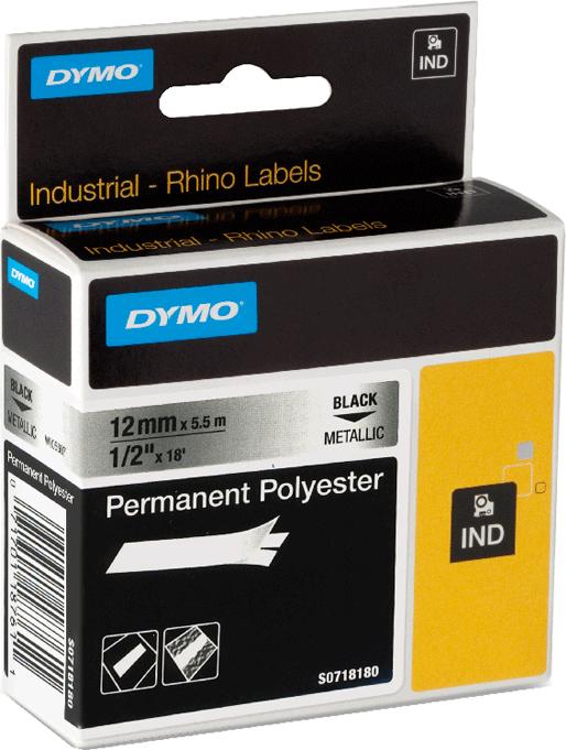 Actual product image Dymo Polyester labels (1.90 cm)