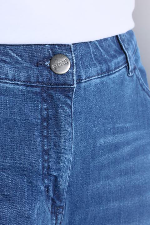 Produktbild Ulla Popken Jeans Mary, weites Bein, Elastikbund (46)