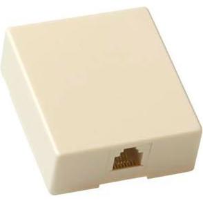 ACT Connector: 1x RJ-12, Elektronikzubehör + Gehäuse, Beige