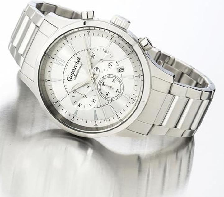 Image du produit Gigandet Chronographe élégant étanche 100 m avec affichage 24 heures
