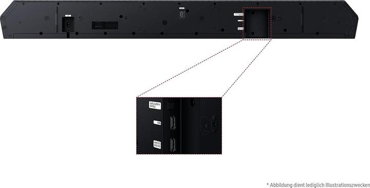 Produktbild Samsung Q-series Q-Serie Soundbar HW-Q810GF 5.1.2-Kanal Subwoofer (2025) (5.1.2 Kanal)