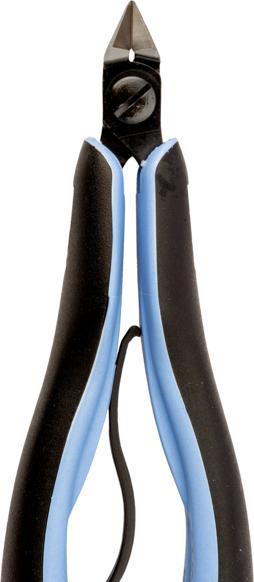 Actual product image Lindstrom Diagonal cutter, total length 135.5 mm, max. 1.25mm (135.50 mm)