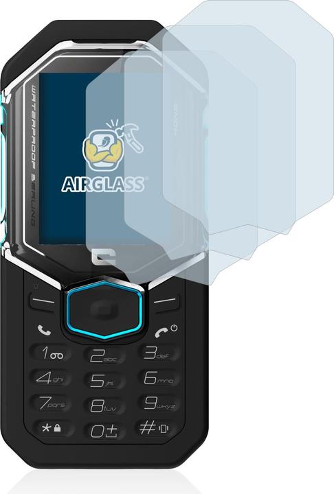 Produktbild BROTECT AirGlass Panzerglasfolie (3 Stück, Crosscall Shark-X3)