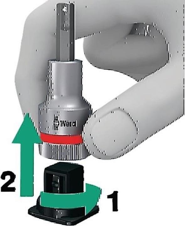Actual product image Wera Belt C 1 Zyklop socket set (19 mm, 16 mm, 13 mm, 17 mm, 15 mm, 10 mm)