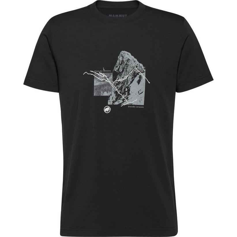 Mammut, Herren, Shirt, Mountain T-Shirt 4208m, T-Shirts, Schwarz, (L)