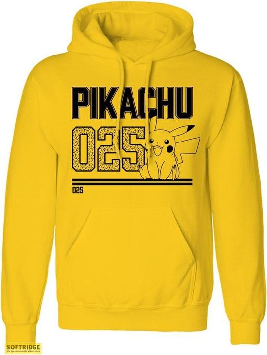Immagine prodotto Heroes Inc Maglia Pokemon con cappuccio Pikachu Line Art (L) (L)