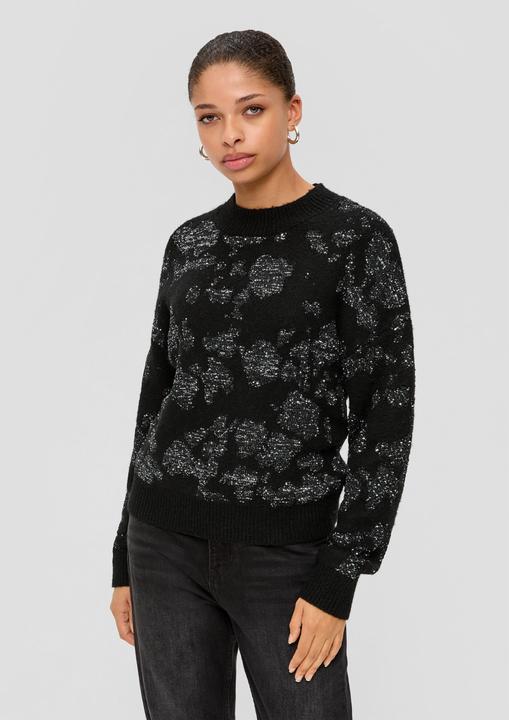 Image du produit s.Oliver Strickpullover Strickpullover mit Pailletten (L)
