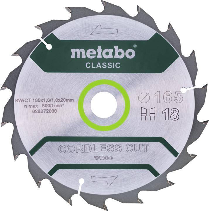 Actual product image Metabo Circular saw blade HW/CT 65
