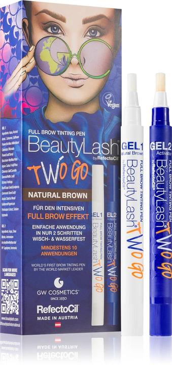 Actual product image Refectocil BeautyLash Two Go (Natural Brown)