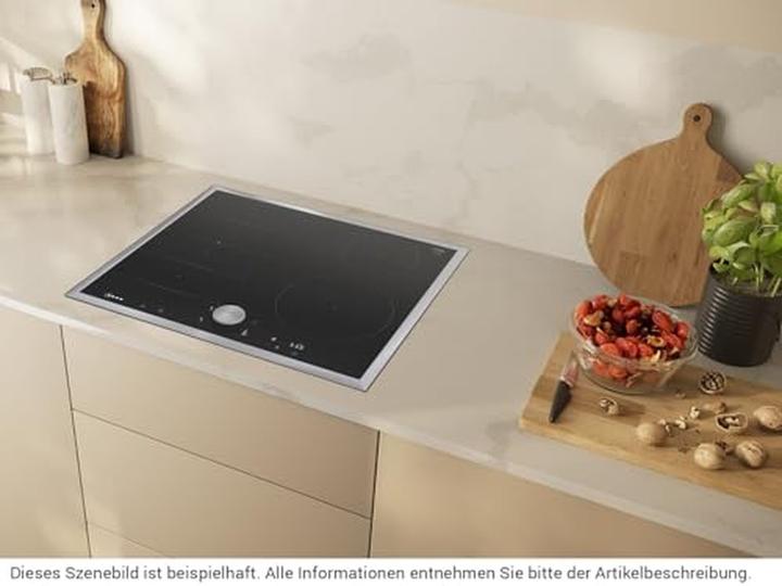 Image du produit Neff N 90, Table de cuisson à induction, 60 cm, noir, Avec cadre en applique, T66STE4L0