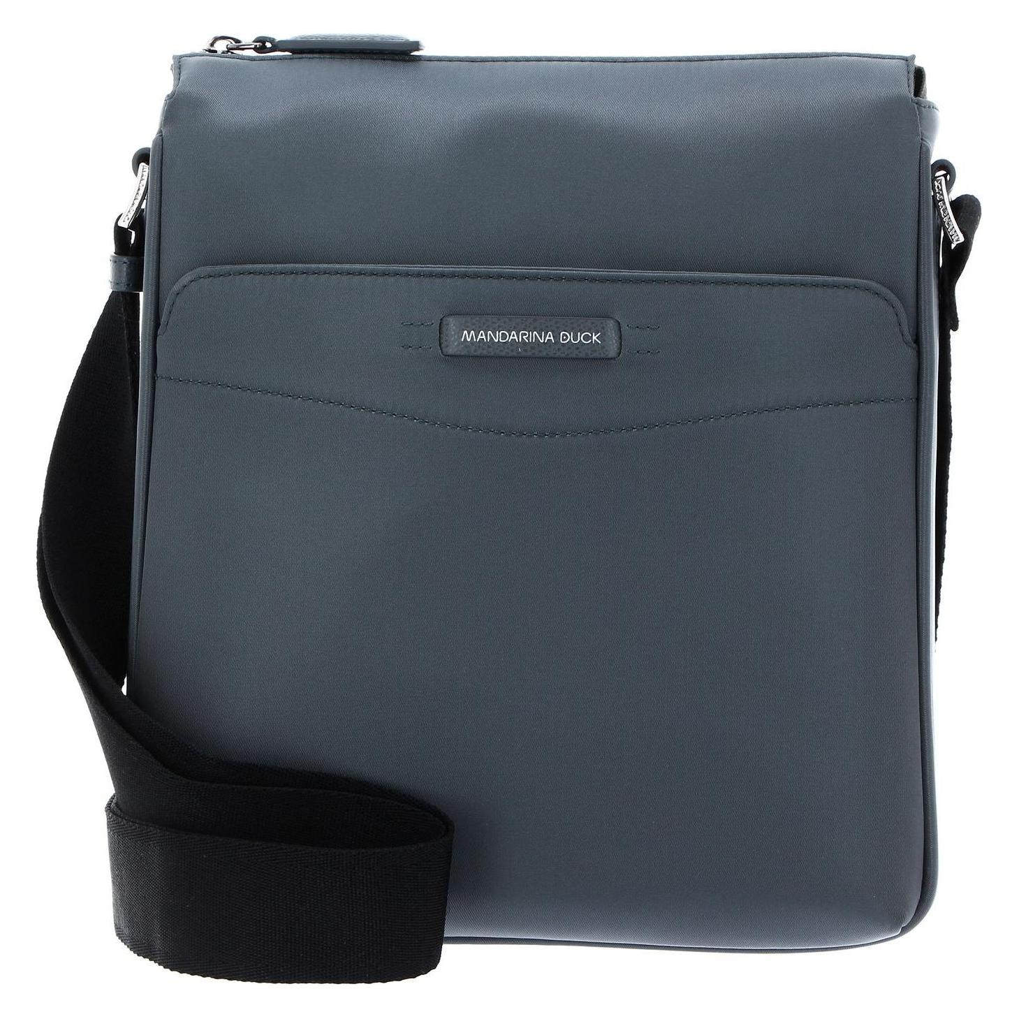 Mandarina Duck, Unisex, Handtasche, Eco Times Crossover, Grau
