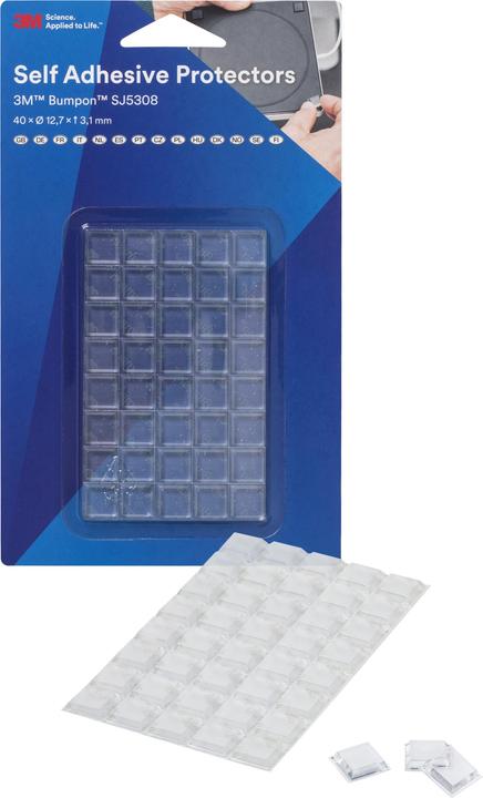 Produktbild 3M Schutzpuffer (Anschlagdämpfer, 40 Stück)