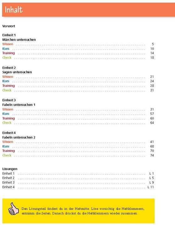 Nährwerte und Zutaten Märchen, Sagen und Fabeln untersuchen für die 5. und 6. Klasse (Deutsch, Christiane Althoff, 2022)