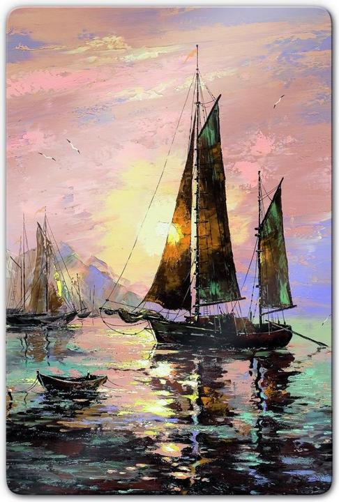 Immagine prodotto Trenddeko Barca a vela (40 x 60 cm)