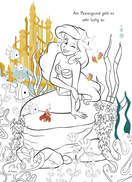 Actual product image Panini Disney Princess Magic Colouring Pad