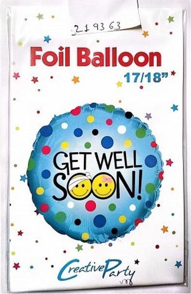 Image du produit Creative Party - Ballon en aluminium GET WELL SOON