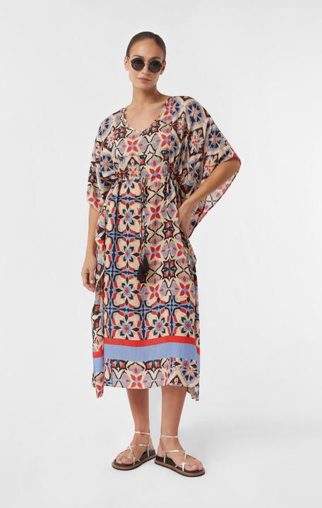 Produktbild Comma Accessories Fliessender Kaftan mit Grafik-Print und Bindeband (L)