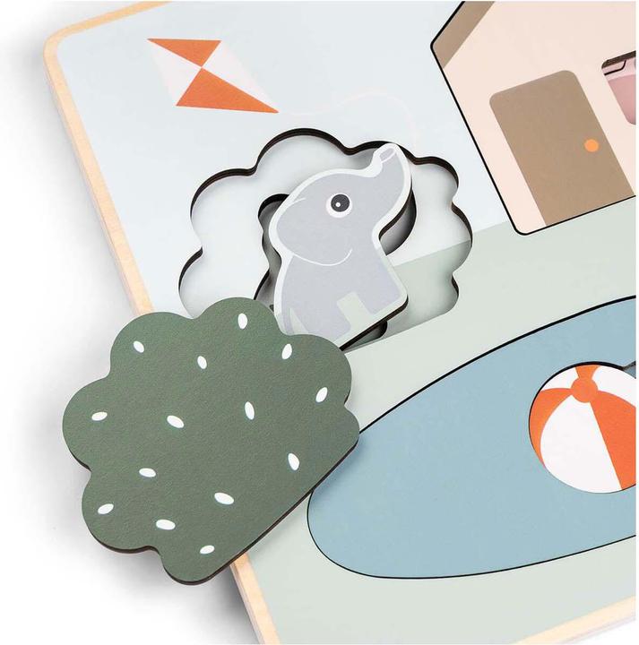 Done by Deer Holz-Schichtpuzzle, 10-tlg. (10 pieces)