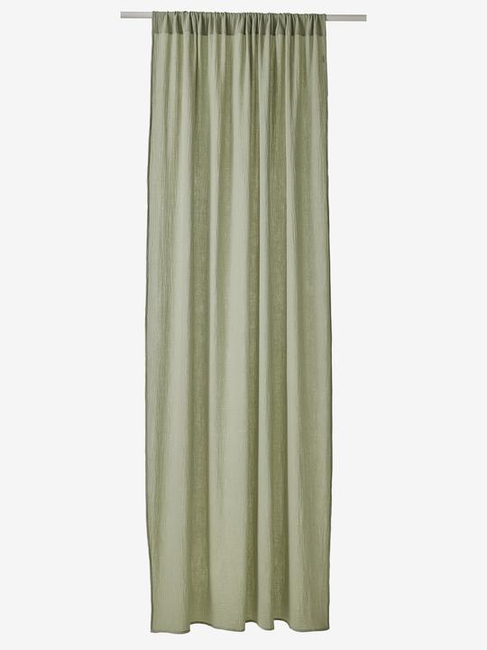 Immagine prodotto Vertbaudet Kinderzimmer Vorhang aus Musselin, Tunnelzug (140 x 180 cm)