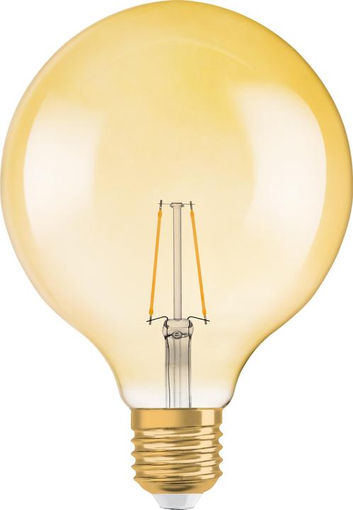 Produktbild Osram Vintage 1906 Led Classic Globe (E27, 2.80 W, 200 lm, 1 x, F)