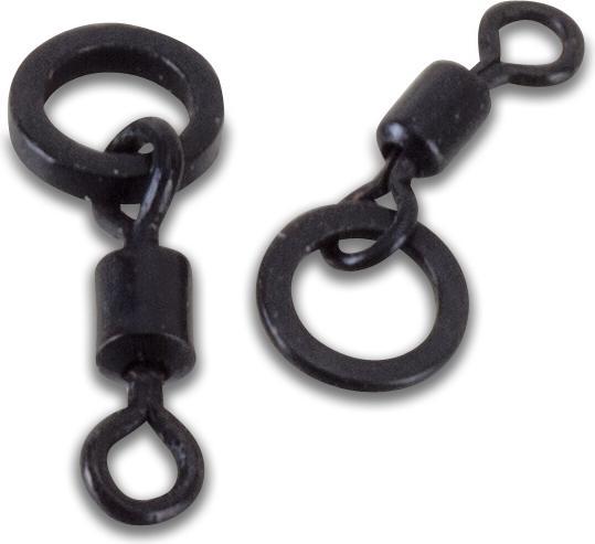 Actual product image AnacondA Camou Micro Hook Ring Swivel (10 Packungen)
