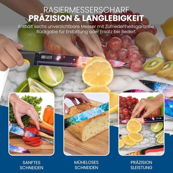 Produktbild Chefs Vision Kosmos Messerset