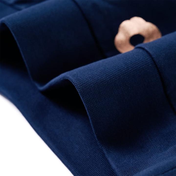 Immagine prodotto VidaXL Felpa da bambino blu navy 128,Materiale: 95 % cotone. 5 (128)