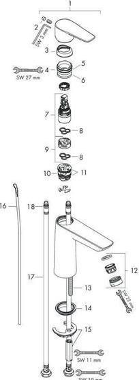 Produktbild hansgrohe Talis E Chrom
