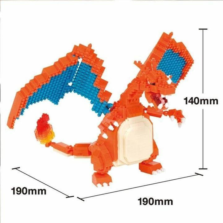 Image du produit Nanoblock Pokémon Charizard Édition Deluxe