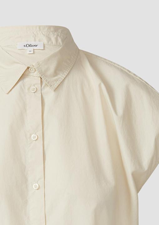 Immagine prodotto s.Oliver Bluse Hemdbluse aus Popeline im Relaxed Fit (46)