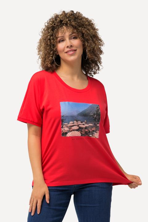 Produktbild Ulla Popken T-Shirt, Fotomotiv, Oversized, Rundhals, Halbarm (46, 48)