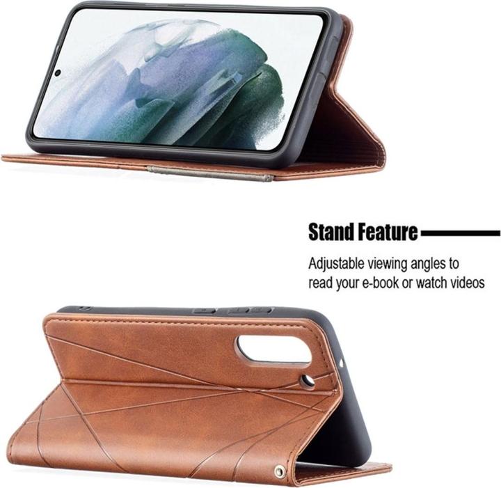 Produktbild König Design Hülle Handy Schutz für Samsung Galaxy S21 FE Case Flip Cover Tasche Etui Bumper (Samsung Galaxy S21 FE)