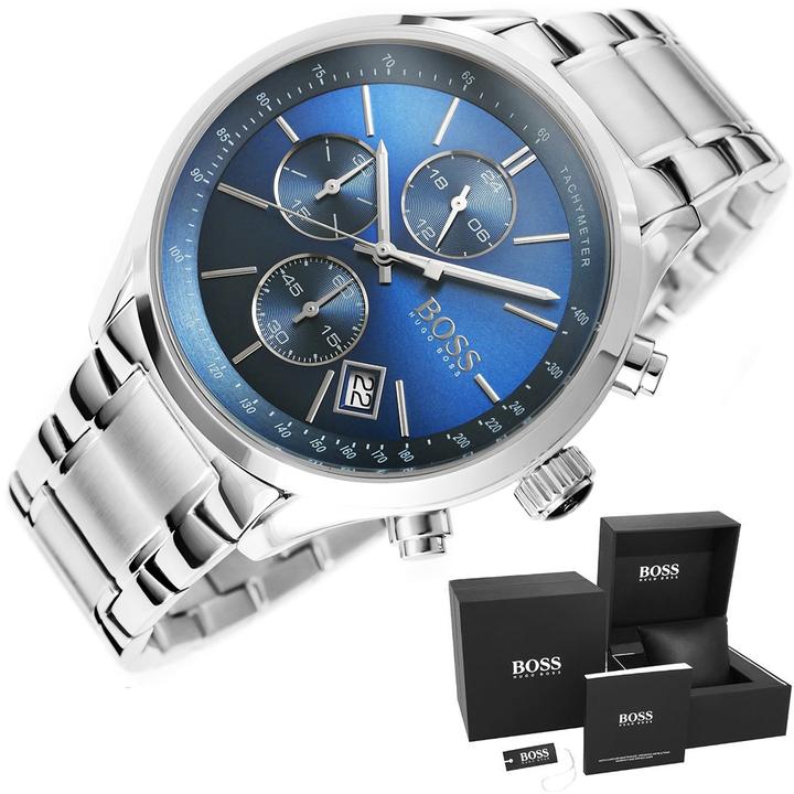 Actual product image Hugo Boss Grand Prix Casual Sport (Chronograph, Analogue wristwatch, 44 mm)