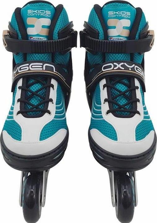 Actual product image Skids Control Oxygen inline skates semi-softboot adjustable petrol size 42-45 (45)