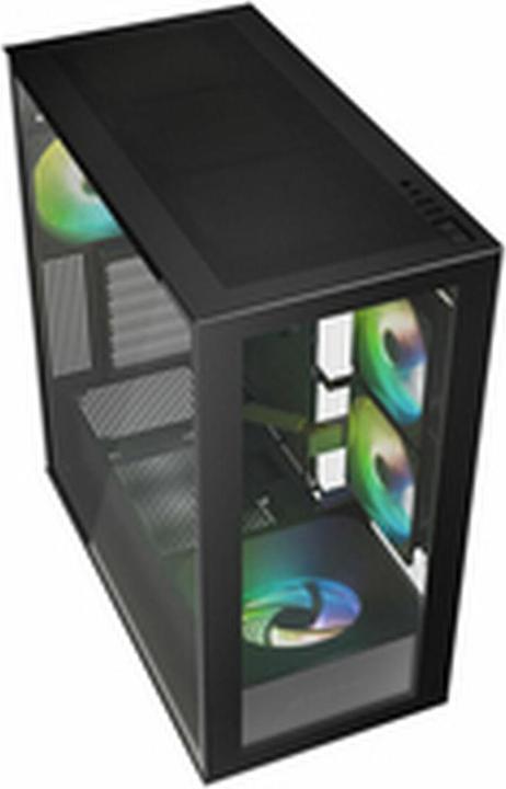 Actual product image Sharkoon Rebel C60 RGB ATX Black (ATX, mATX, Mini-ITX)