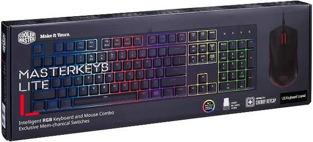Produktbild Cooler Master MasterKeys Lite L Bundle (CH, Kabelgebunden)