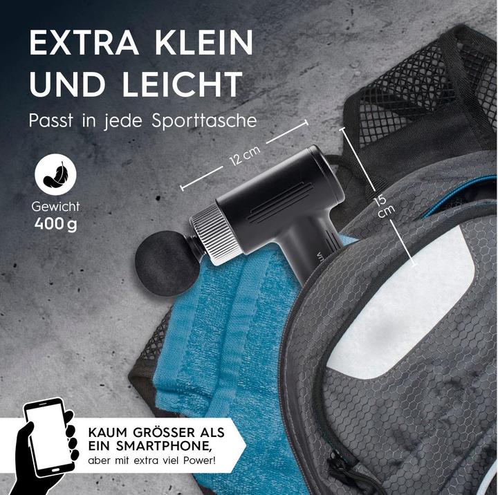 Image du produit Vitalmaxx Pistolet de massage Mini-Gun 5 pièces