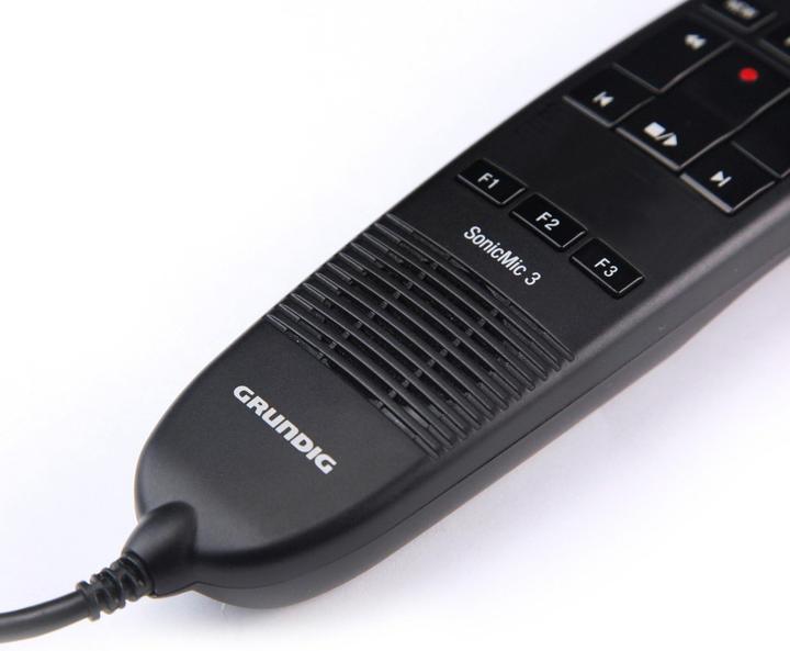 Image du produit Grundig PDD8300 USB Dictation Microphone Digta SonicMic 3 Classic