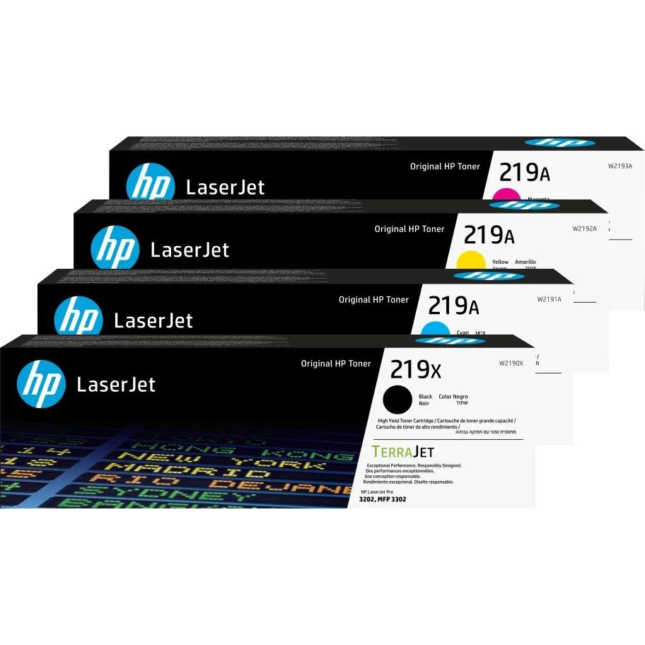 HP, Toner, 219 LaserJet Toner Combo Pack