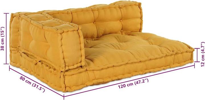 Immagine prodotto vidaXL Cuscini per divani (120 x 80 cm)