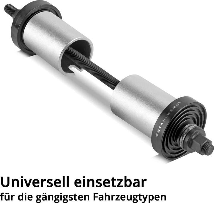 Produktbild Stahlwerk Buchsenlager-Abzieher 27-teilig Silentlager-Werkzeug Radlager-Abzieher