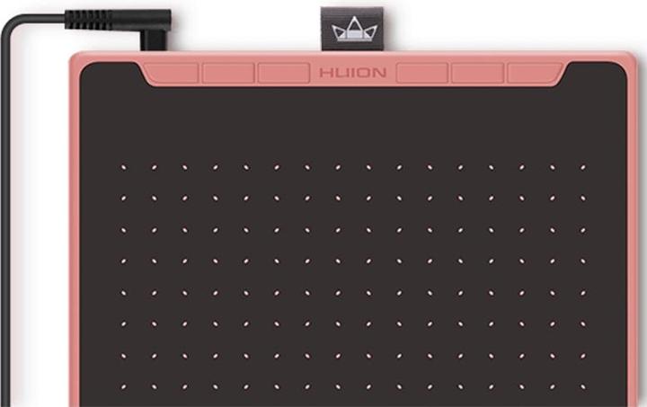 Actual product image Huion RTS-300 Graphics Tablet Pink (5080 lpi)