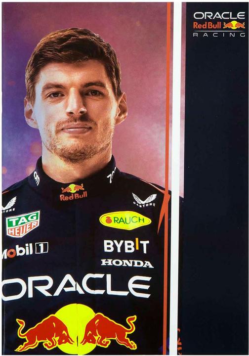 Undercover Notizbücher-Set Red Bull Racing Max Verstappen, 3-tlg.