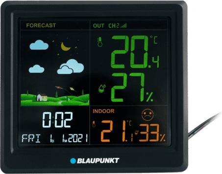 Actual product image Blaupunkt Stacja pogodowa WS25BK czarna
