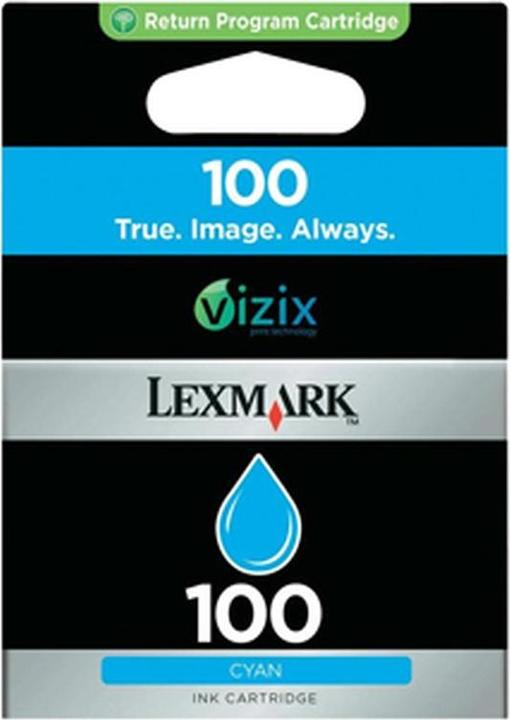 Actual product image Lexmark 100 Return cartridge (C)